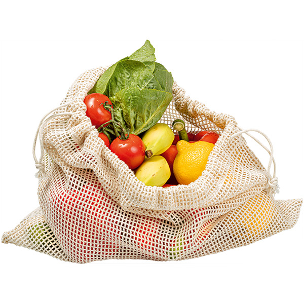 Cotton Muslin Produce Bags - Reusable Bulk Cotton Produce Bags
